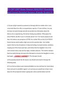 TF-CBT CERT Exam Newest 2026&sol;2027 Questions &NewLine;and Correct Detailed Answers Already Graded A&plus; 