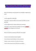 SNSA 7 Exam Latest 2026&sol;2027 Questions and &NewLine;Correct Detailed Answers Already Graded A&plus;