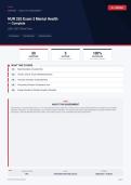 NUR 253 Exam 3 Mental Health Psychiatric Nursing 2026&sol;2027 &ndash; Questions and Answers &vert; 100&percnt; Verified &vert; Detailed Rationales &ndash; Pass Guaranteed &ndash; A&plus; Graded