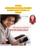 EST BANK Understanding Psychology&comma; 15th Edition By Robert Feldman&comma; Chapters 1 - 17 &vert; Complete