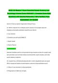 BIOD 152 Module 1 Exam Essential Human Anatomy and Physiology II Actual Exam 2026&sol;2027 &ndash; Complete Exam-Style Questions with Detailed Rationales &vert; 100&percnt; Verified &vert; Pass Guaranteed &ndash; A&plus; Graded