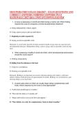 HESI PEDIATRICS EXAM 2026&sol;2027 &ndash; EXAM QUESTIONS AND &NewLine;CORRECT ANSWERS &lpar;VERIFIED ANSWERS&rpar; PLUS &NewLine;RATIONALE &vert; 2027 Q&A &vert; INSTANT DOWNLOAD PDF