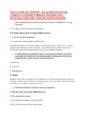 HESI A2 BIOLOGY 2026&sol;2027 &ndash; EXAM QUESTIONS AND &NewLine;CORRECT ANSWERS &lpar;VERIFIED ANSWERS&rpar; PLUS &NewLine;RATIONALE &vert; 2027 Q&A &vert; INSTANT DOWNLOAD PDF