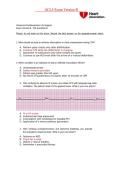 ACLS Exam Version B Questions And Answers