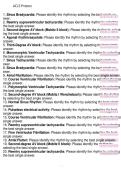 ACLS Pretest Exam Review Answered