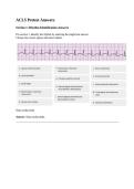 ACLS Pretest Verified Answers