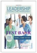 Test Bank&colon; Test-Bank-For-Leadership-And-Nursing-Care-Management-6th-Edition-By-Huber-Isbn-No-10-032338966x-Isbn-&period;&period;&period;