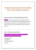 Semmelweis Entrance Exam Medicine Biology 2026&sol;2027 &vert; 200 Practice Questions with Answers & Detailed Rationales &vert; Latest Study Guide