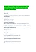 BSN 425 Foundations of Nursing Care for the Older Adult Week 2 COMPLETE EXAM LATEST VERSION 2026-2027 QUESTIONS AND ANSWERS&period;pdf&NewLine;&NewLine;