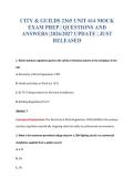 CITY & GUILDS 2365 UNIT 614 MOCK&NewLine;EXAM PREP &vert; QUESTIONS AND&NewLine;ANSWERS &vert;2026&sol;2027 UPDATE &vert; JUST&NewLine;RELEASED