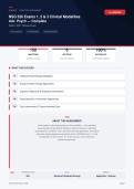  NSG 526 Exams 1&comma; 2 & 3 Clinical Modalities Psych 2026&sol;2027 &ndash; Questions and Answers &vert; 100&percnt; Verified &vert; Detailed Rationales &ndash; Pass Guaranteed &ndash; A&plus; Graded
