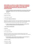 HESI MEDICAL-SURGICAL PROCTORED EXAM 2026&sol;2027 &ndash;&NewLine;EXAM QUESTIONS AND CORRECT ANSWERS &lpar;VERIFIED &NewLine;ANSWERS&rpar; PLUS RATIONALE &vert; 2027 Q&A &vert; INSTANT &NewLine;DOWNLOAD PDF