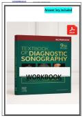 Test Bank for Workbook for Textbook of Diagnostic Sonography &comma; 2023 &lpar;9th Edition&rpar; - Graded A&plus; Comprehensive Exam&period;&period;&period;