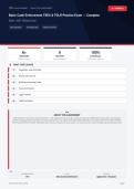 NUR 631 Advanced Physiology Pathophysiology Midterm 2026&sol;2027 &ndash; Questions and Answers &vert; 100&percnt; Verified &vert; Detailed Rationales &ndash; Pass Guaranteed &ndash; A&plus; Graded 