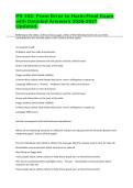 PS 102&colon; From Error to Harm-Final Exam with Detailed Answers 2026-2027 Updated&period;&NewLine;&NewLine;
