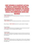 CSET SPANISH IV SUBTEST ACTUAL &NewLine;EXAM ALL QUESTIONS AND WELL &NewLine;ELABORATED ANSWERS TOP RATED &NewLine;VERSION FOR ALREADY A&plus; GRADED &NewLine;HIGHLY RECOMMENDED &vert;NEW AND &NewLine;REVISED 