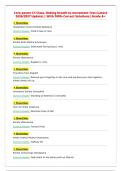 Core power C1 Class- linking breath to movement Test &lpar;Latest&NewLine;2026&sol;2027 Update&rpar; &vert; With 100&percnt; Correct Solutions&vert; Grade A&plus;