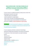 2024 ATI PEDIATRIC CMS PROCTORED EXAM&NewLine;VERSION 1&sol;ACTUAL EXAM WITH CORRECT &NewLine;DETAILED ANSWERS WITH RATIONALES&sol;A&plus; &NewLine;GRADE