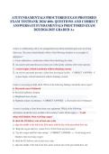 ATI FUNDAMENTALS PROCTORED EXAM PROTORED &NewLine;EXAM TESTBANK 2024&sol; 400&plus; QUESTIONS AND CORRECT &NewLine;ANSWERS&sol;ATI FUNDAMENTALS PROCTORED EXAM &NewLine;2023&sol;2024-2025 GRADED A