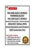 NU636&sol;NU 636 Advanced Pharmacology Quiz 5 Bundle &vert; Herzing &vert; 26&sol;27 Actual&lpar;PDF&rpar;