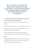 PSY 7713 EXAM BUNDLE QUESTIONS WITH VERIFIED ANSWERS