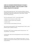 NURS 5315 ADVANCED PATHOPHYSIOLOGY UTA EXAM 1 QUESTIONS AND ANSWERS &vert; NURS 5315 EXAM 1 STUDY GUIDE & PRACTICE TEST 2026&sol;2027