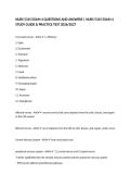NURS 5315 EXAM 4 QUESTIONS AND ANSWERS &vert; NURS 5315 EXAM 4 STUDY GUIDE & PRACTICE TEST 2026&sol;2027