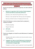IAHSS SUPERVISOR FINAL EXAM 2026 &lpar;ACTUAL EXAM&rpar; COMPLETE EXAM WITH ALL QUESTIONS AND CORRECT ANSWERS &sol;ALREADY GRADED A&plus;&vert;