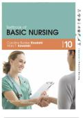 Test Bank -- Basic Nursing &lpar;Lippincott&rsquo;s Practical Nursing&rpar;10th Edition by Caroline Bunke
