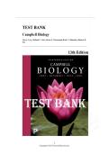 Test Bank &mdash; Campbell Biology&comma; 13th Edition &lpar;Urry&comma; Minorsky&comma; Hull & Orr&comma; 2025&rpar; &vert; All Chapters 1-56 Covered