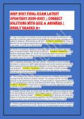 AHIP 2027 Final Exam &vert; Questions & Verified Answers Guide