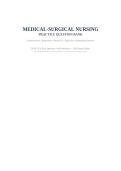 MEDICAL-SURGICAL NURSING