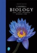 Test Bank for Campbell Biology 12th Edition by Lisa A&period; Urry &lpar;All Chapters 1-56 Covered&rpar; &ndash; Questions & Answers &lpar;2026 Updated&rpar;