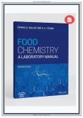 Test Bank for Food Chemistry a Laboratory Manual &comma; 2022 &lpar;2nd Edition&rpar; by Miller - Graded A&plus; Comprehensive Exam Prep