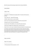 WGU D116&colon; Advanced Pharmacology Complete Practice Test Bank &lpar;2026&sol;2027&rpar; &NewLine;EXAM OVERVIEW &NewLine;Category  Details  --------------------------- &NewLine;Total Questions  700 Multiple Choice Questions &lpar;500&plus; in this bank&comma; with full expansion &NewLine;available&rpar;  &NewLine;Course  WGU D