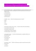 Microbiology Chapters 8&comma;9 And 10 &lpar;Openstax&rpar;Test Questions All Solved&period;&NewLine;&NewLine;