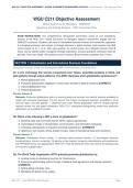 WGU C211&comma; C207 & C214 OBJECTIVE ASSESSMENTS BUNDLE 2026&sol;2027 &vert; Global Economics&comma; Data-Driven Decision Making & Financial Management &vert; Verified Answers &vert; Pass Guaranteed - A&plus; Graded
