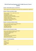 NR 442 Final Exam Questions with Verified Answers &lpar;Correct&NewLine;Update&rpar;