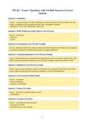 NR 442 - Exam 1 Questions with Verified Answers &lpar;Correct&NewLine;Update&rpar;