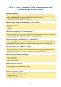 Package Deal-&semi;&semi;NR 442 Exams with CORRECT Answers &lpar;New Update&rpar;
