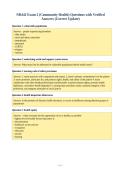 NR442 Exam 2 &lpar;Community Health&rpar; Questions with Verified&NewLine;Answers &lpar;Correct Update&rpar;