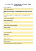 NR 503-MIDTERM EXAM Questions with Verified Answers&NewLine;&lpar;Correct Update&rpar;