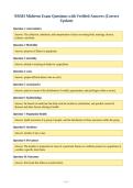 NR503 Midterm Exam Questions with Verified Answers &lpar;Correct&NewLine;Update&rpar;