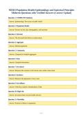 Package Deal-&semi;&semi;NR 503 Exams with CORRECT Answers &lpar;New Update&rpar;