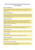 NR 507 Week 8 Final Exam Questions with Verified Answers&NewLine;&lpar;Correct Update&rpar;