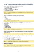 NR 507 Exam Questions with Verified Answers &lpar;Correct Update&rpar;&NewLine;