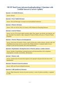 NR 507 final Exam &lpar;advanced pathophysiology &rpar; Questions with&NewLine;Verified Answers &lpar;Correct Update&rpar;