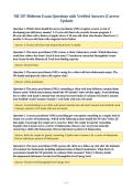 NR 507 Midterm Exam Questions with Verified Answers &lpar;Correct&NewLine;Update&rpar;