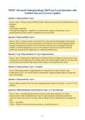 NR507 Advanced Pathophysiology MidTerm Exam Questions with&NewLine;Verified Answers &lpar;Correct Update&rpar;