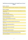NR507 final exam study Questions with Verified Answers &lpar;Correct&NewLine;Update&rpar;